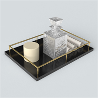 Modern decorative tray