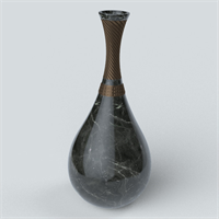"Light luxury ceramic ware - too many faces