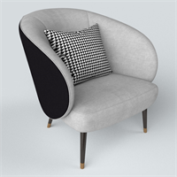 Modern fabric leisure sofa