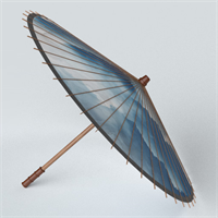 Oiled paper umbrella