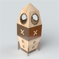 Modern children's nightstand