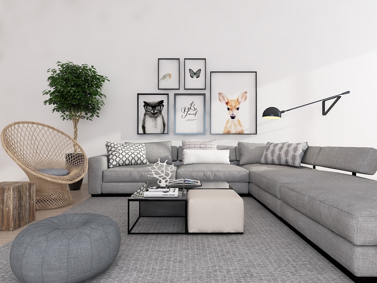 Contemporary sofa