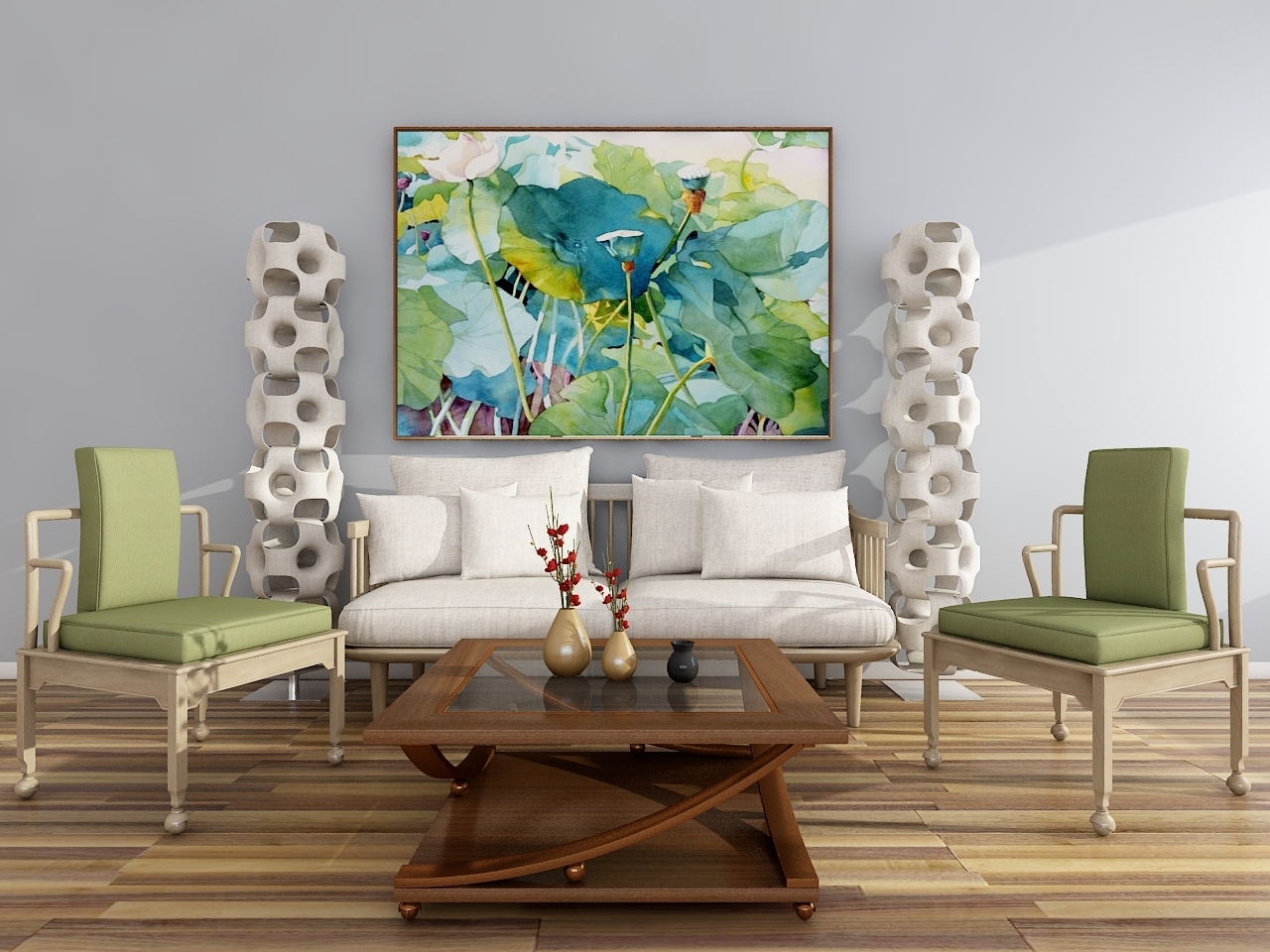 Chinese style sofa