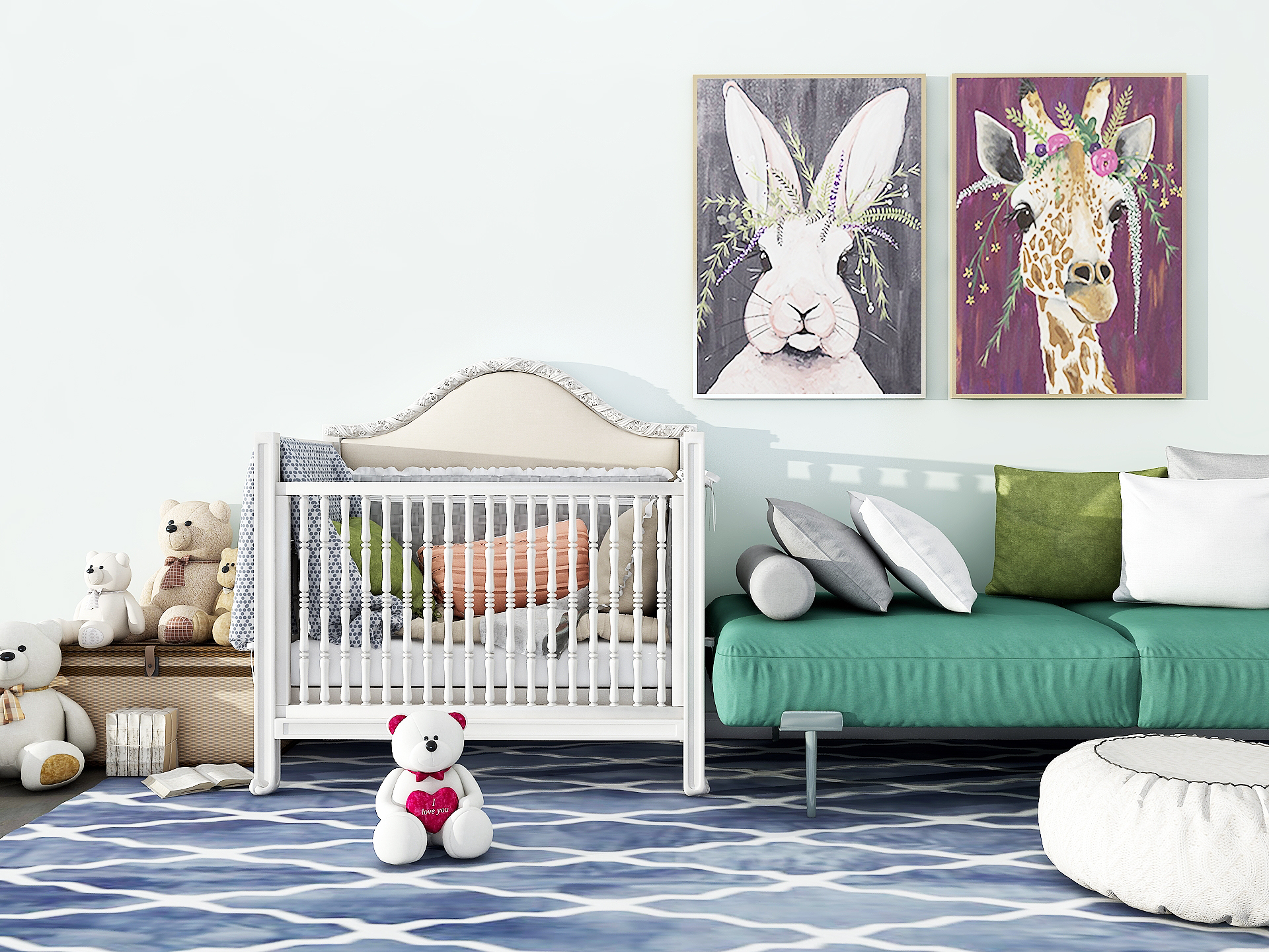 Nordic crib combination