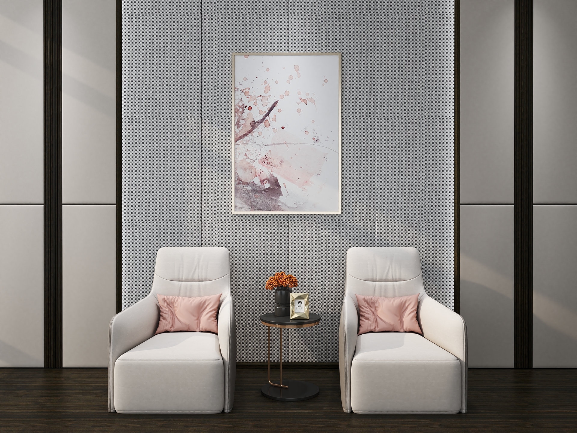 Light luxury sofa combination