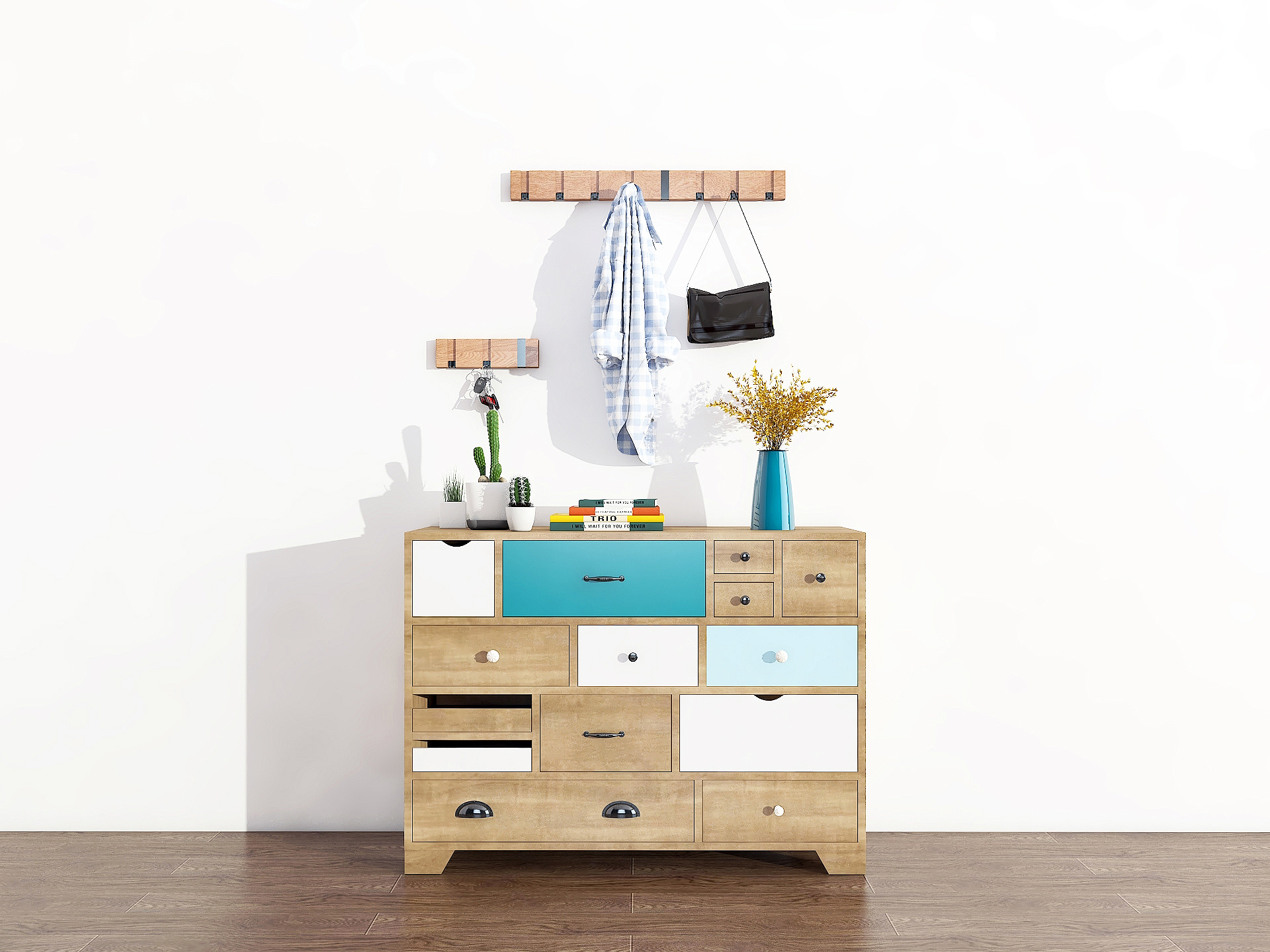 Modern cabinet combination