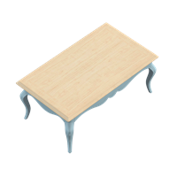 American wooden coffee table