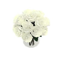 Desktop Floral - Glass Flower