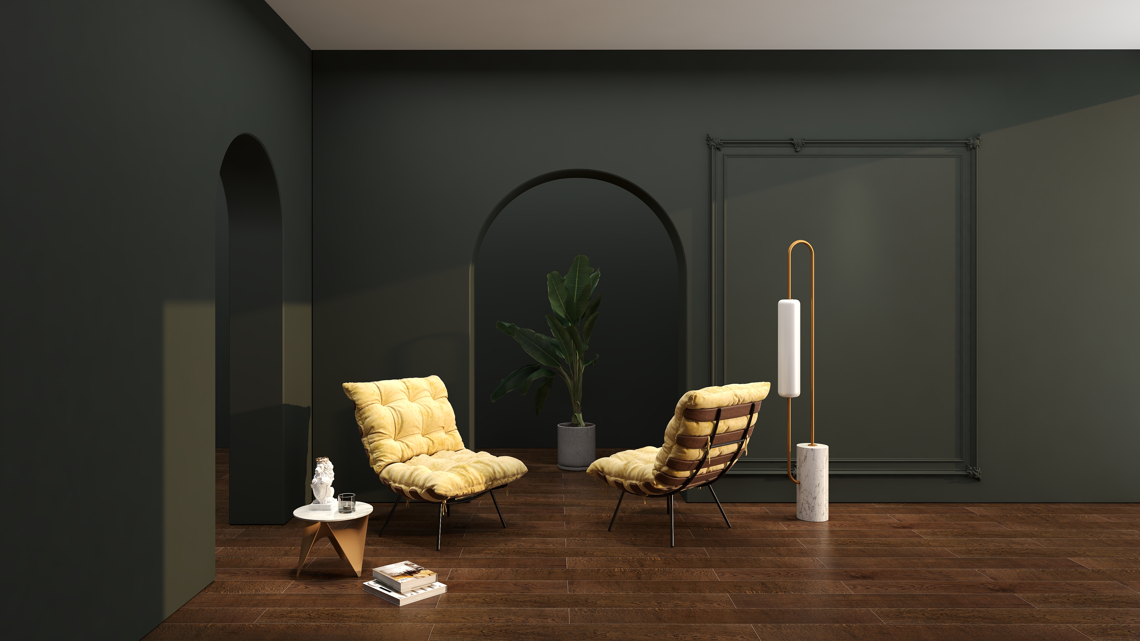 Nordic sofa combination