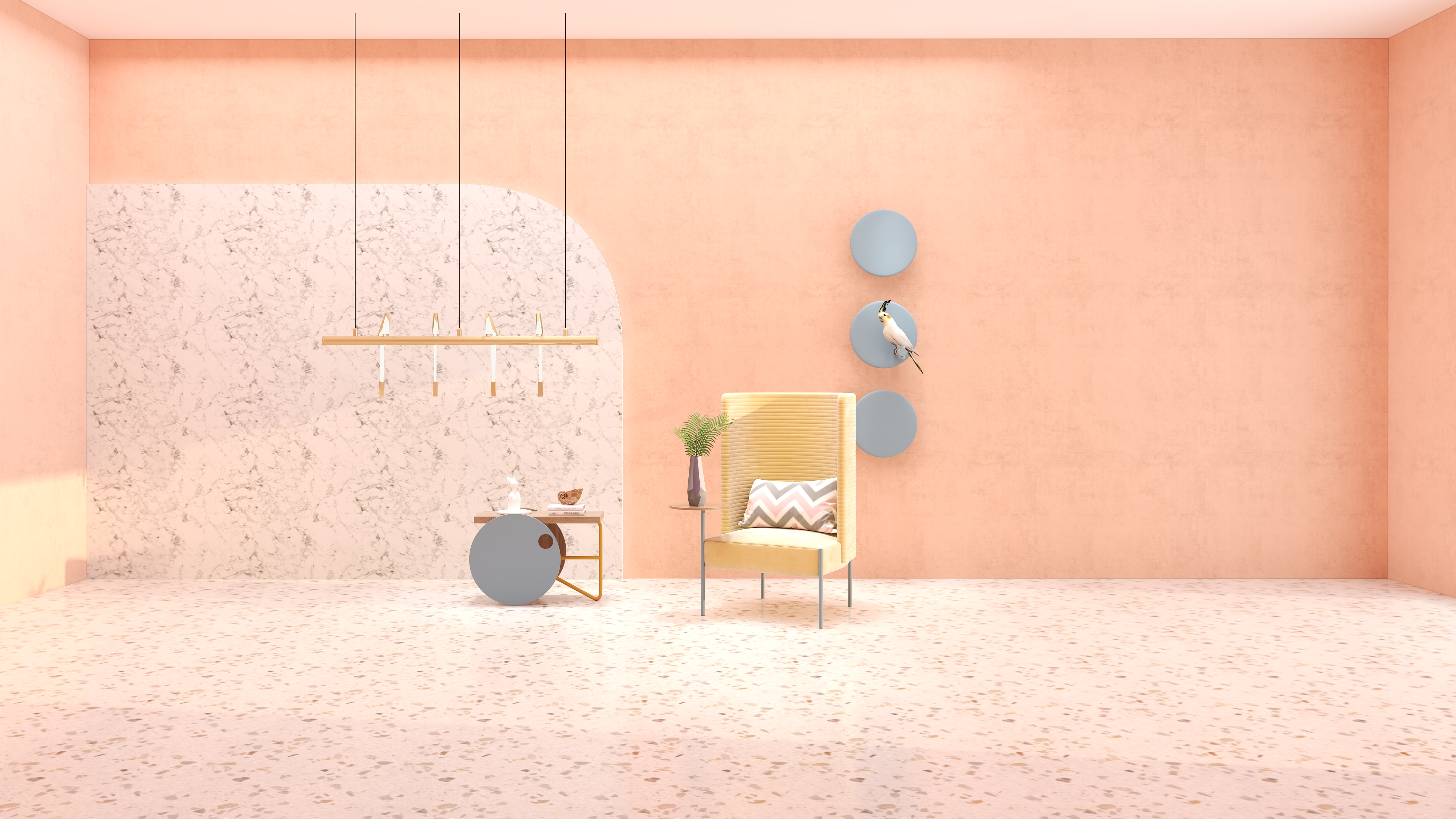 Nordic sofa combination