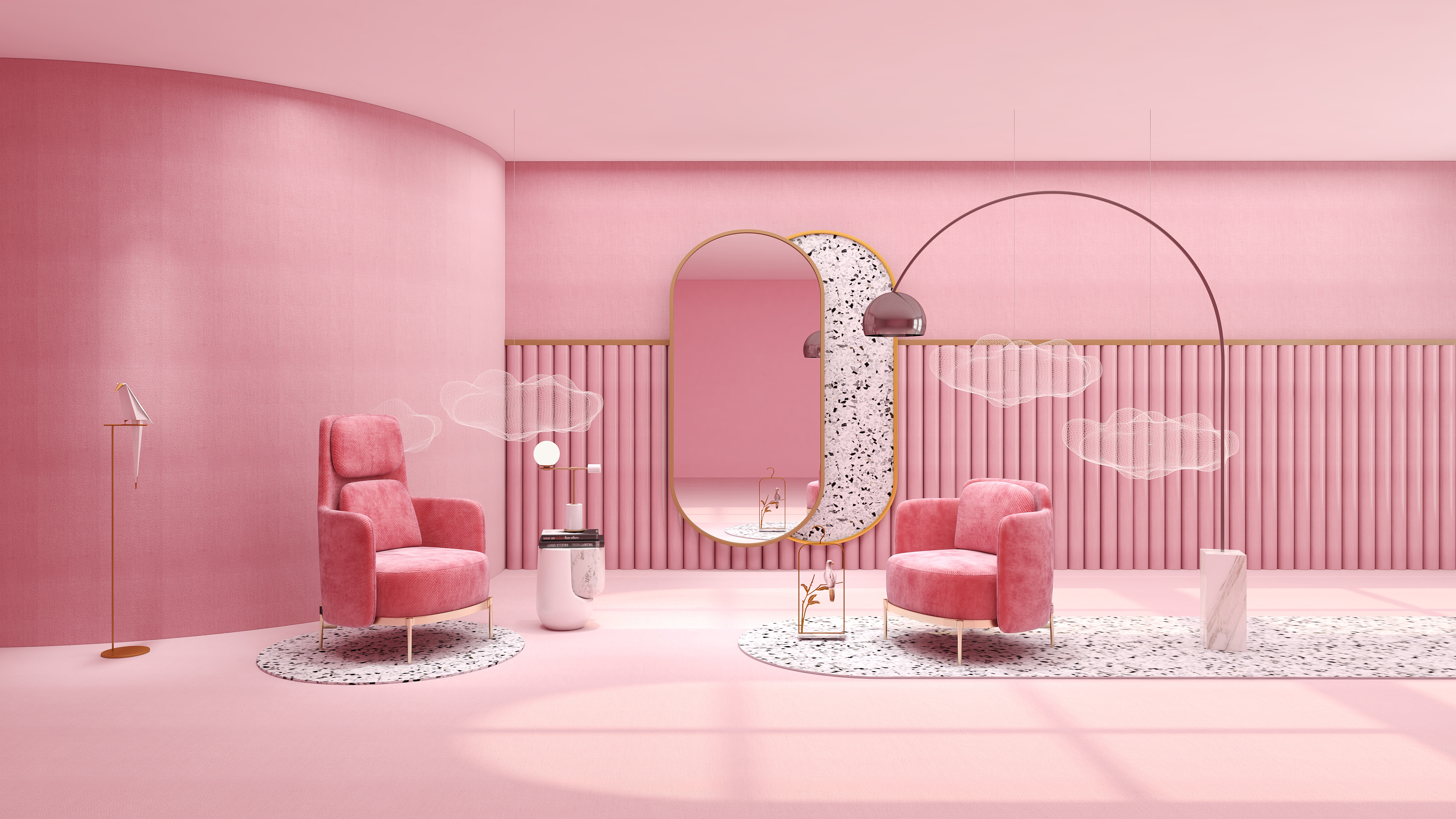 Nordic sofa combination
