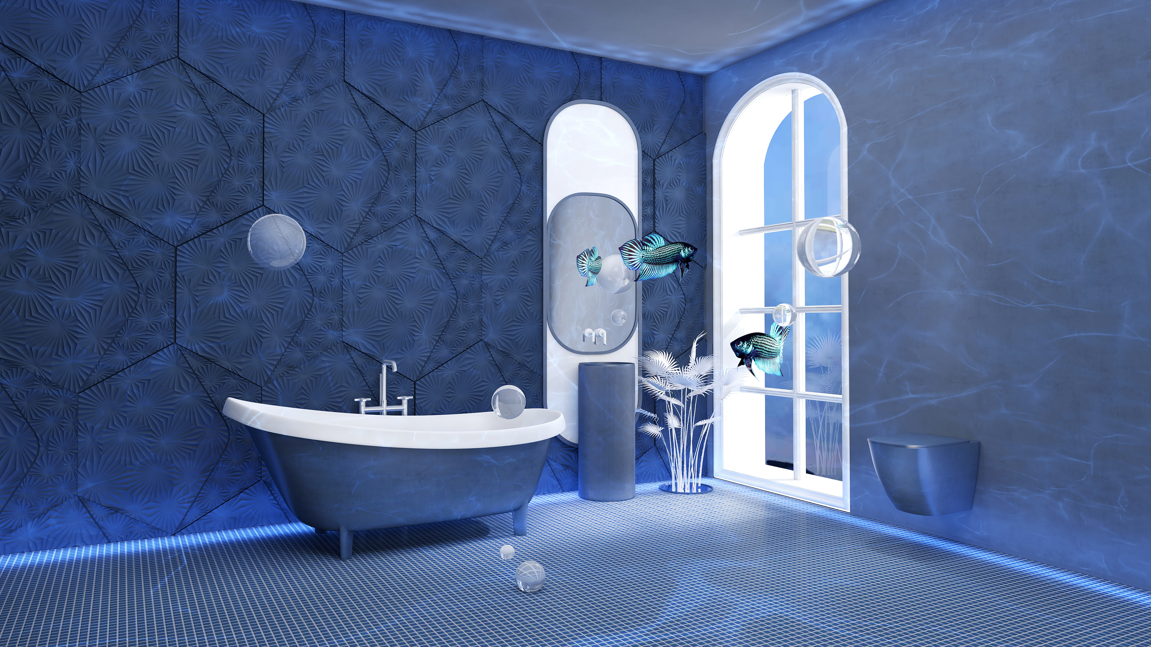 Modern toilet combination