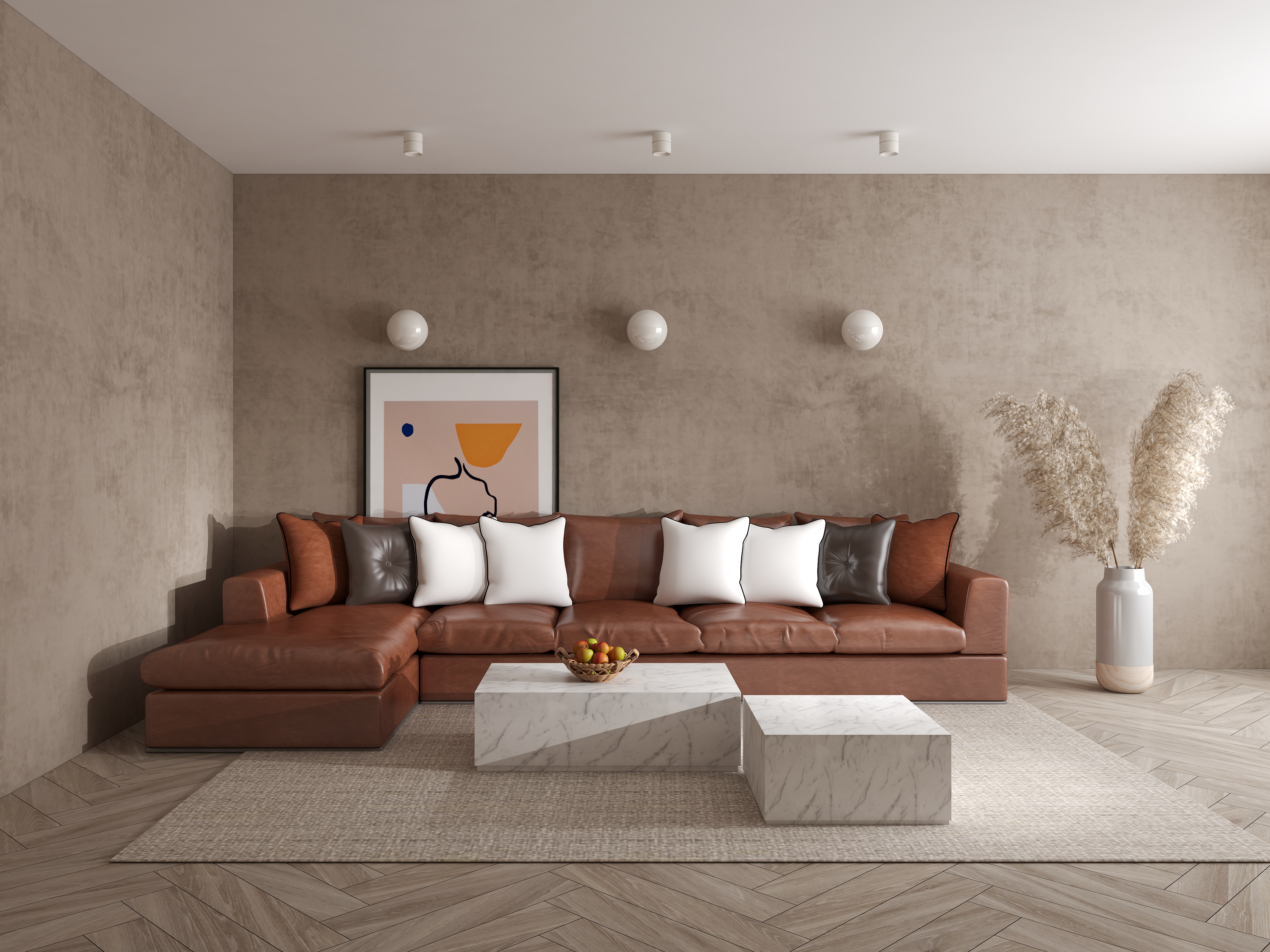 Modern living room combination