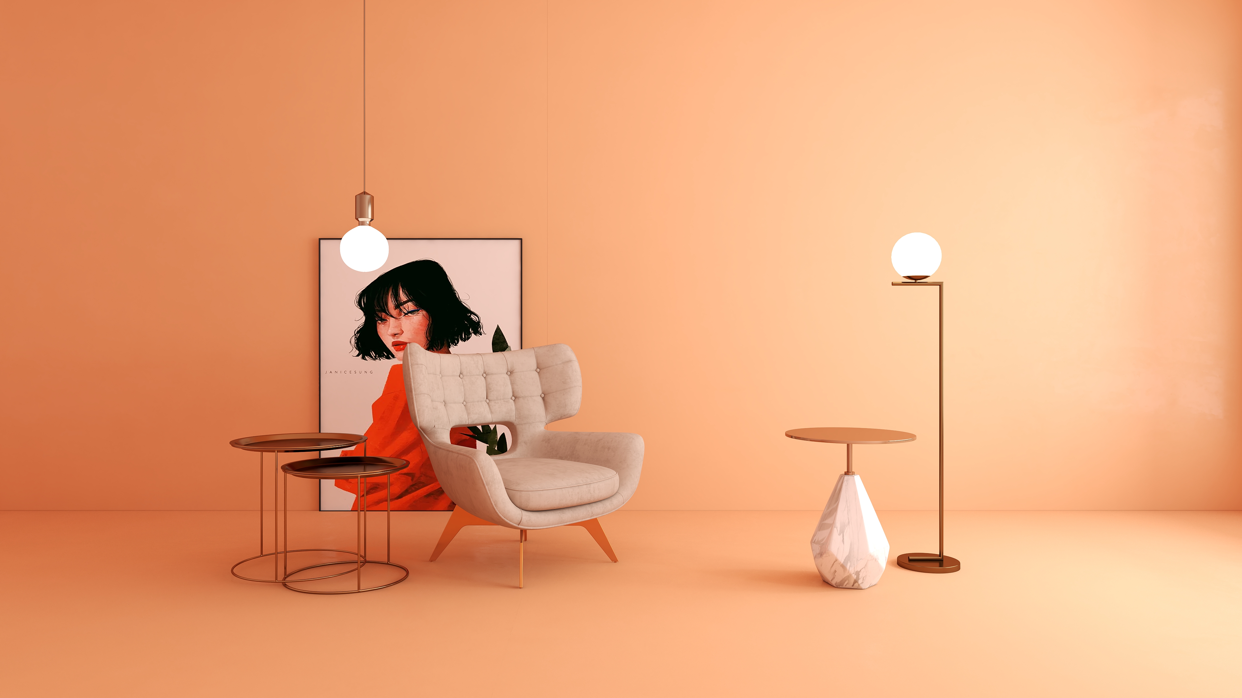 Leisure sofa combination