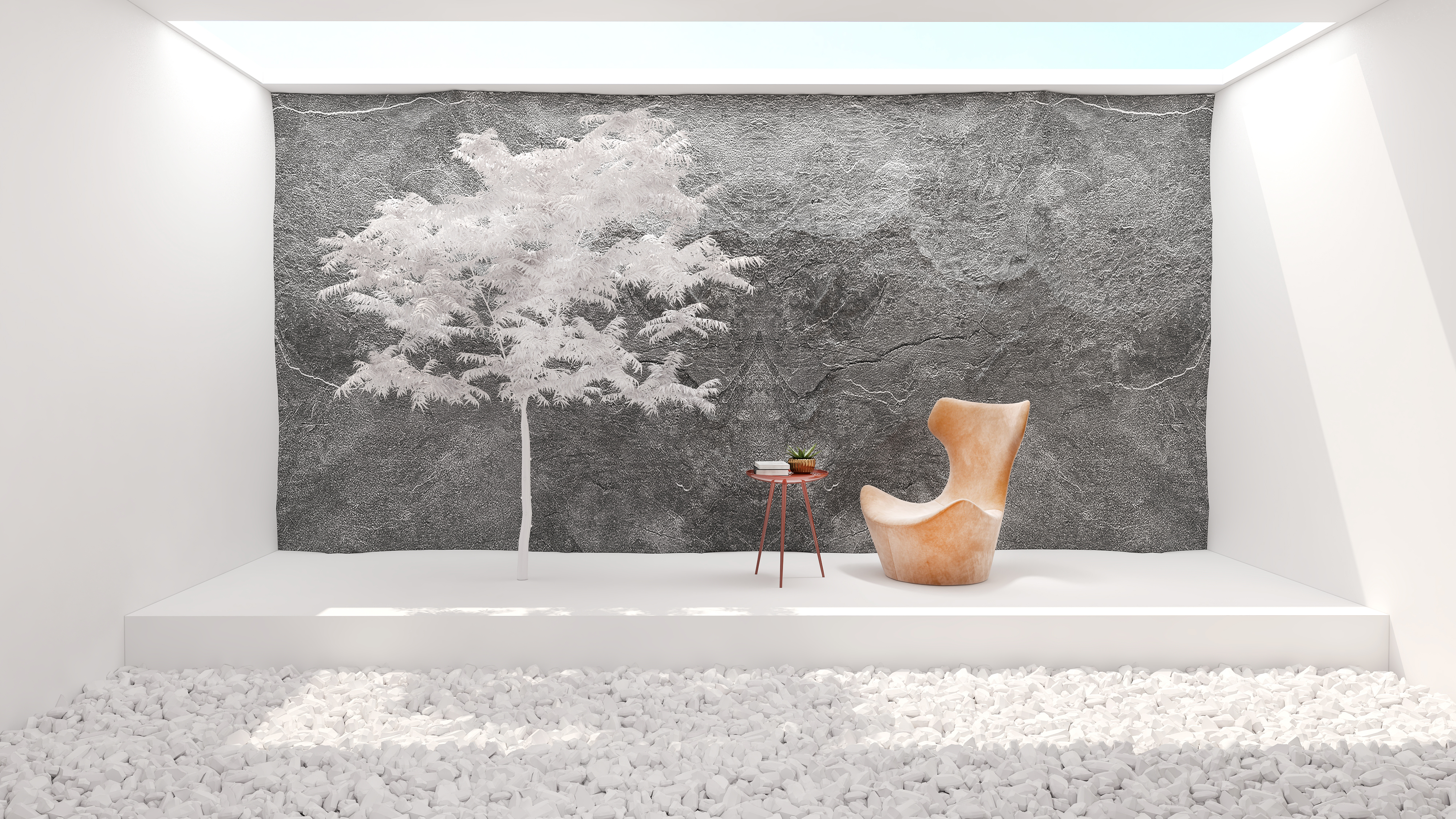 Modern lounge chair combination