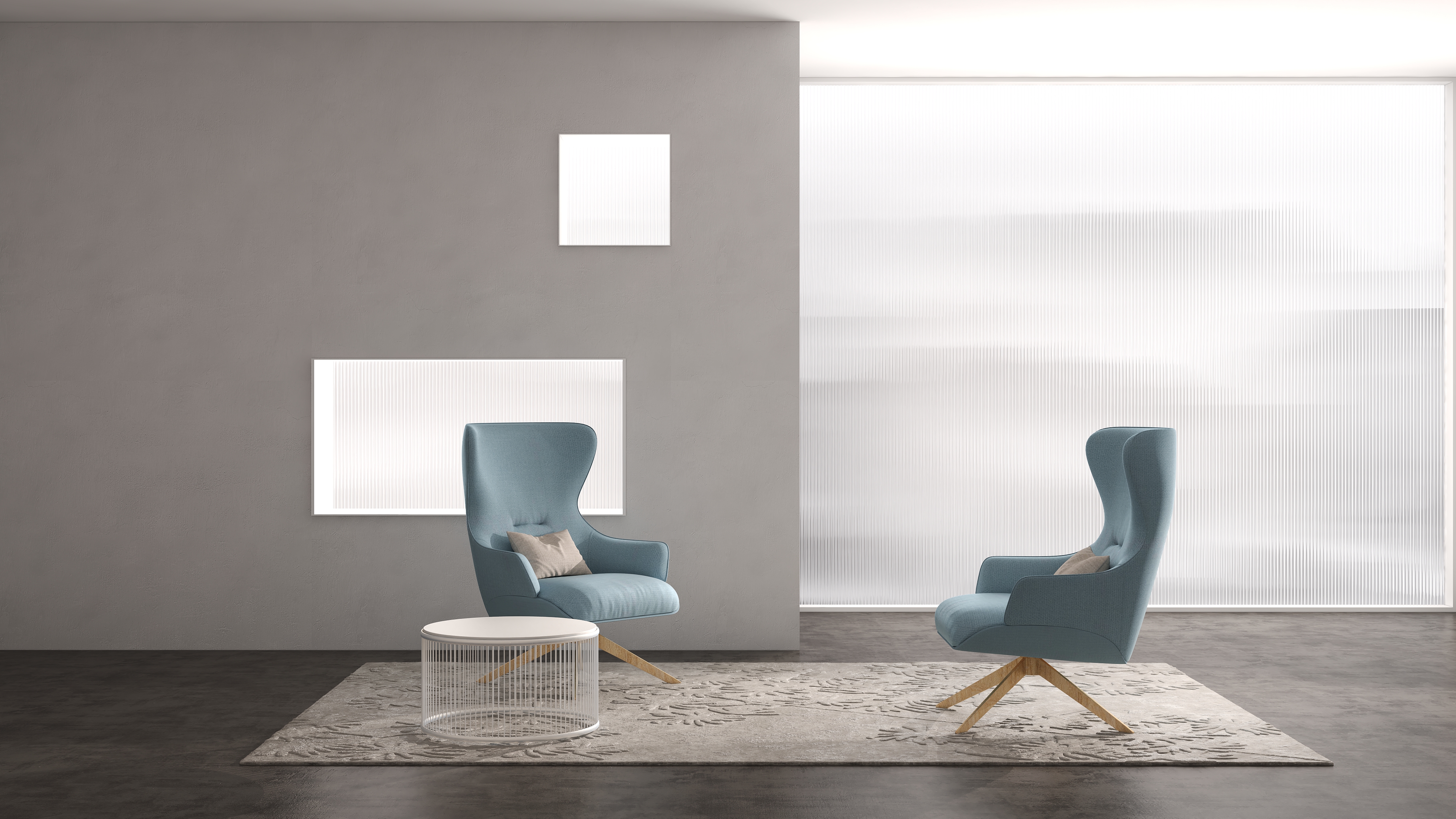 Lounge chair combination