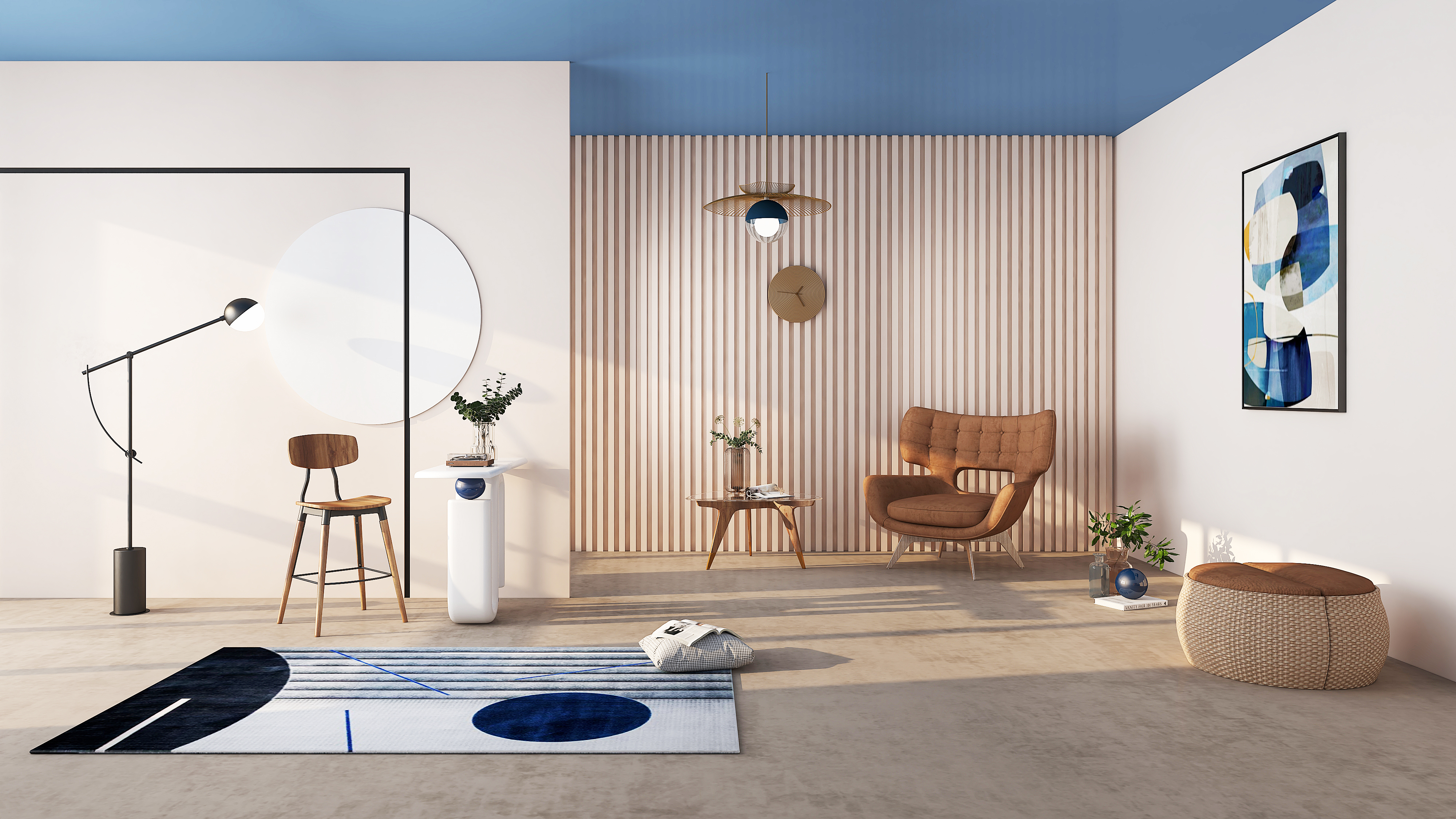 Industrial combination renderings