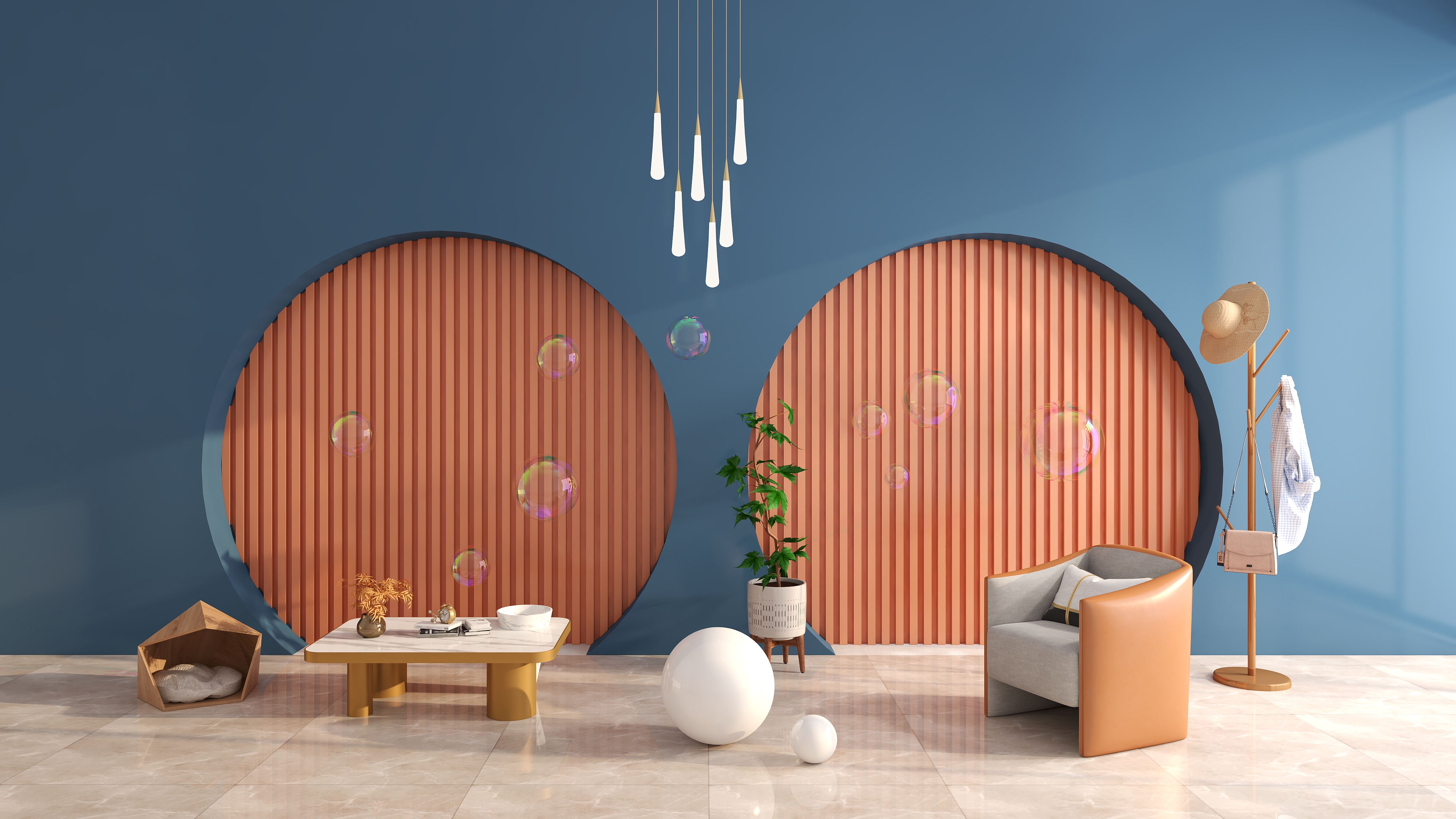 Modern combination renderings