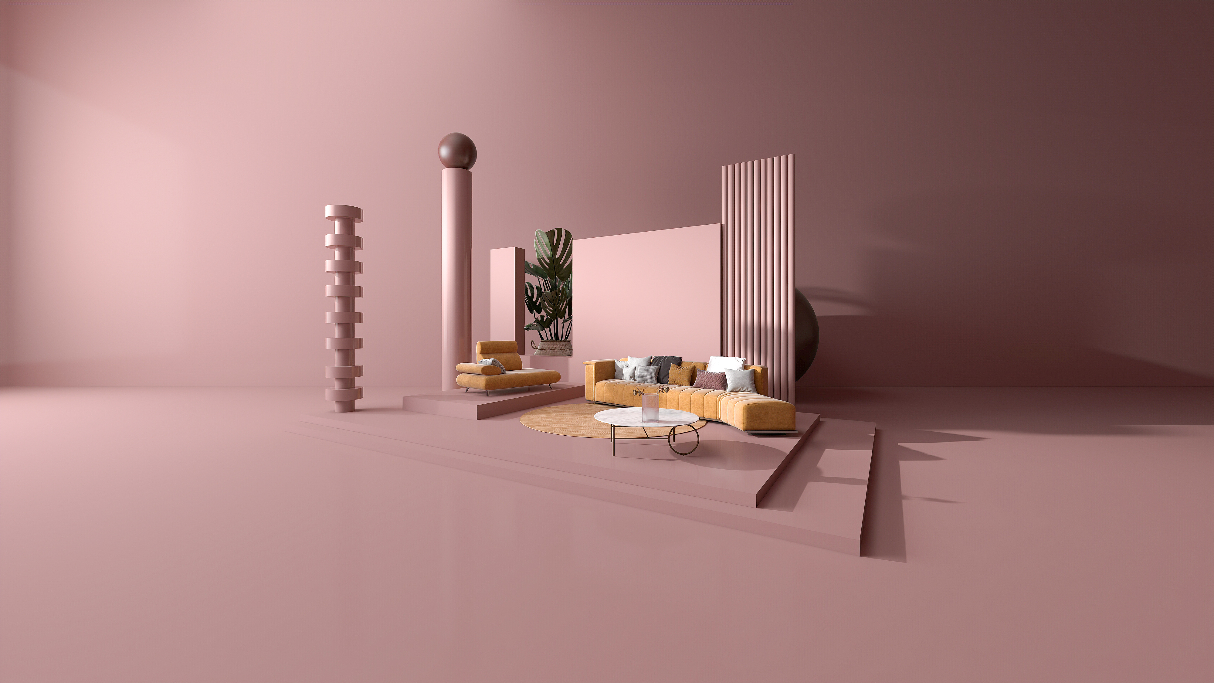 Modern sofa combination