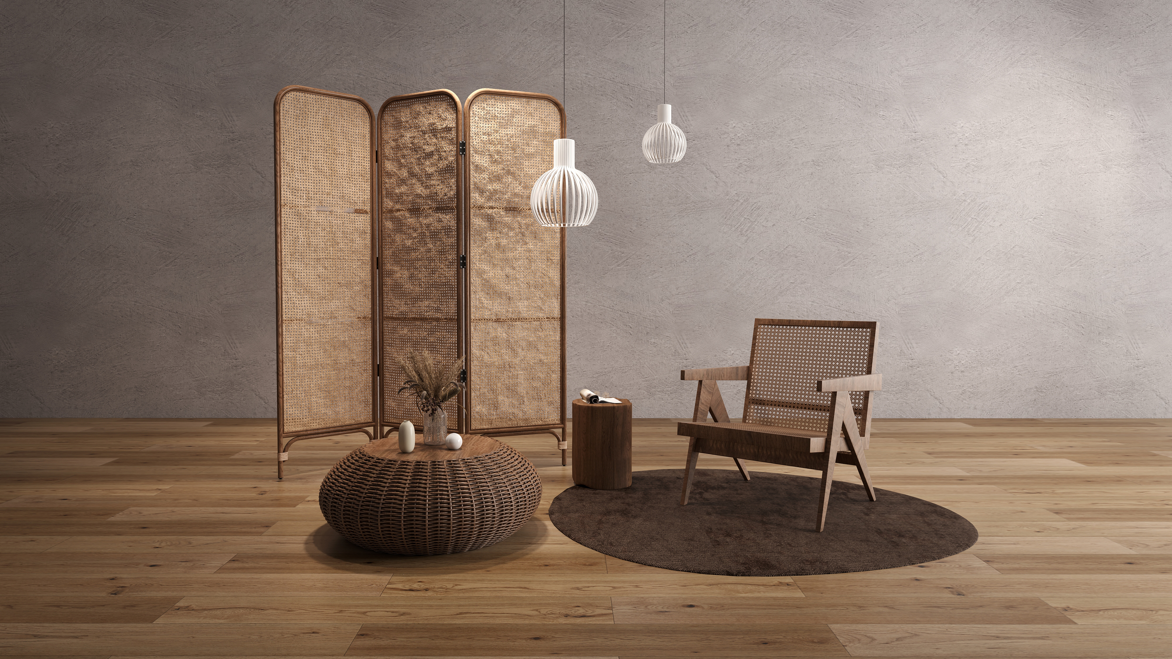 Lounge chair combination