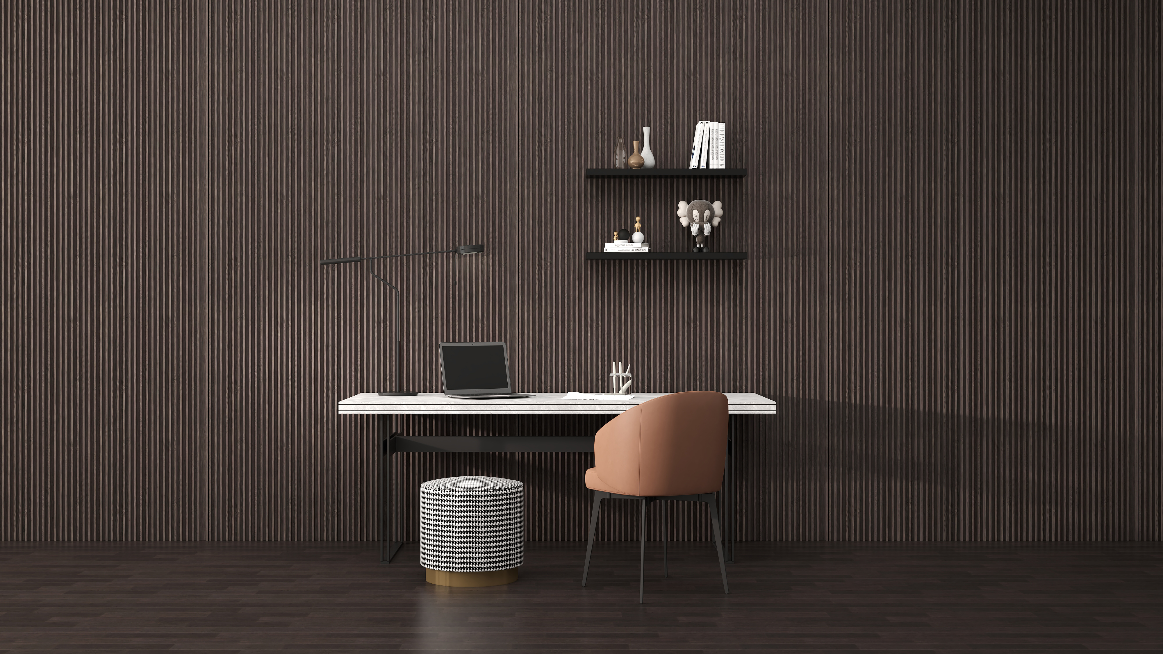 Modern desk combination