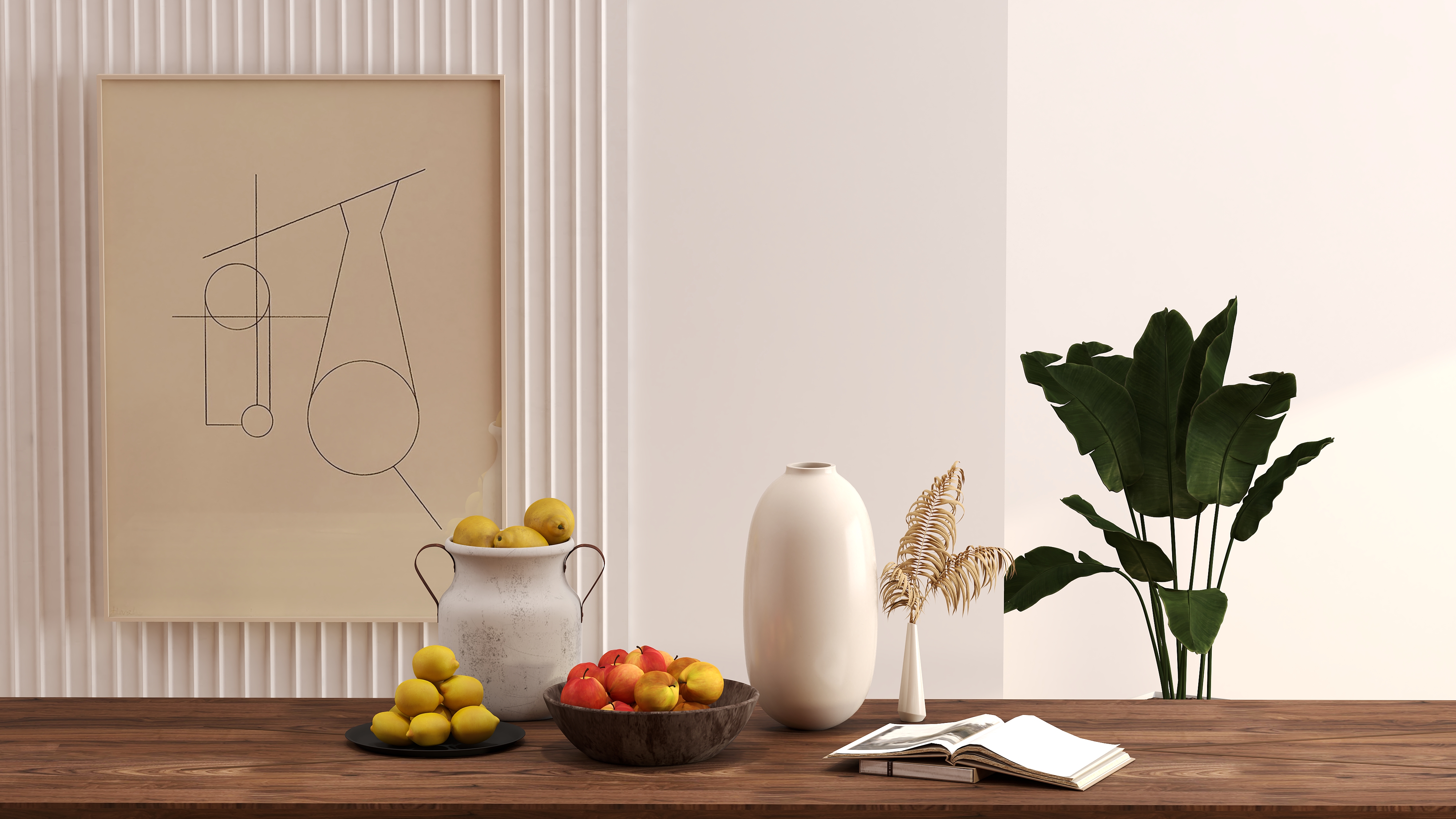 Fruit and vegetable decoration combination