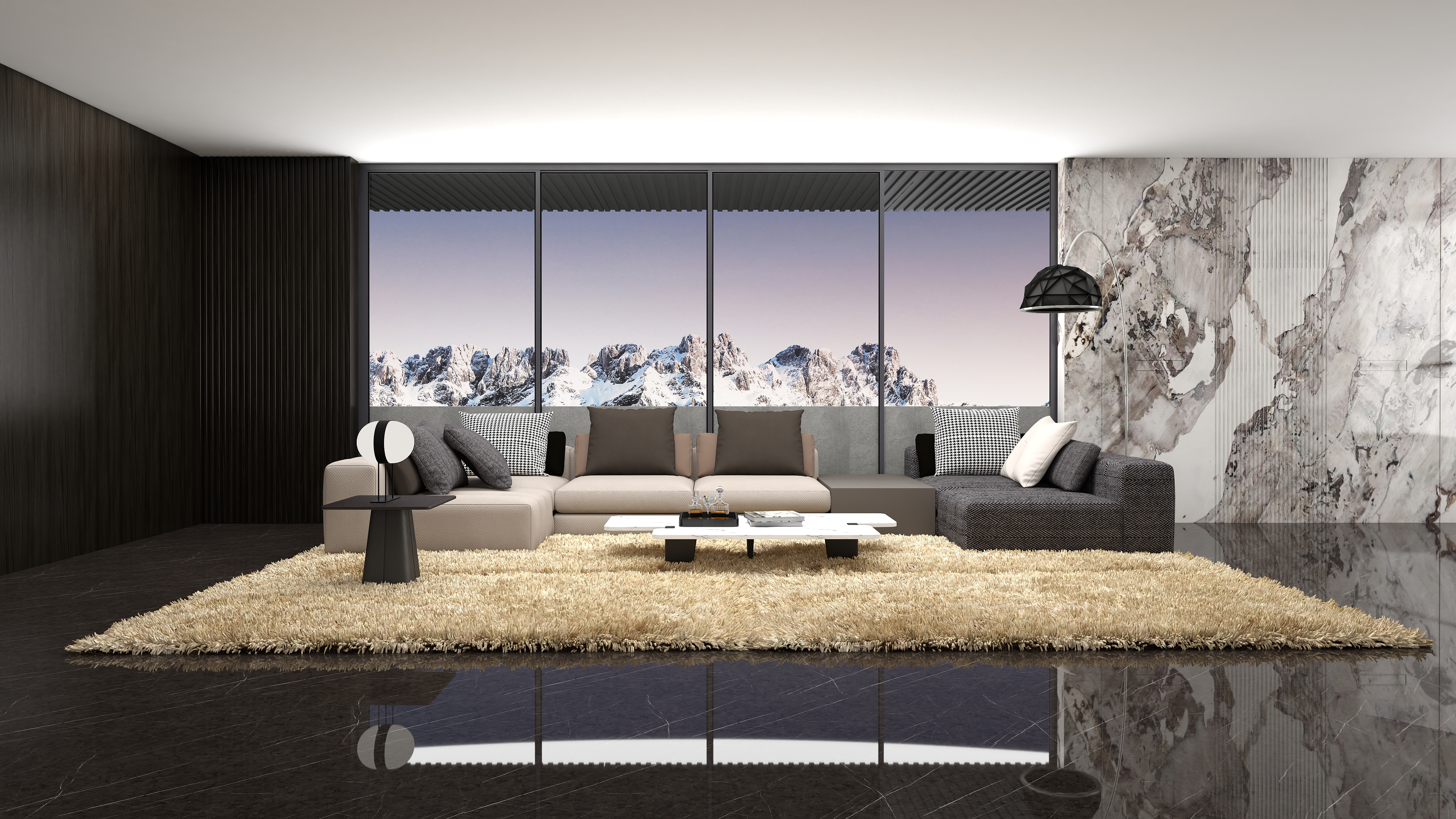 Modern living room combination