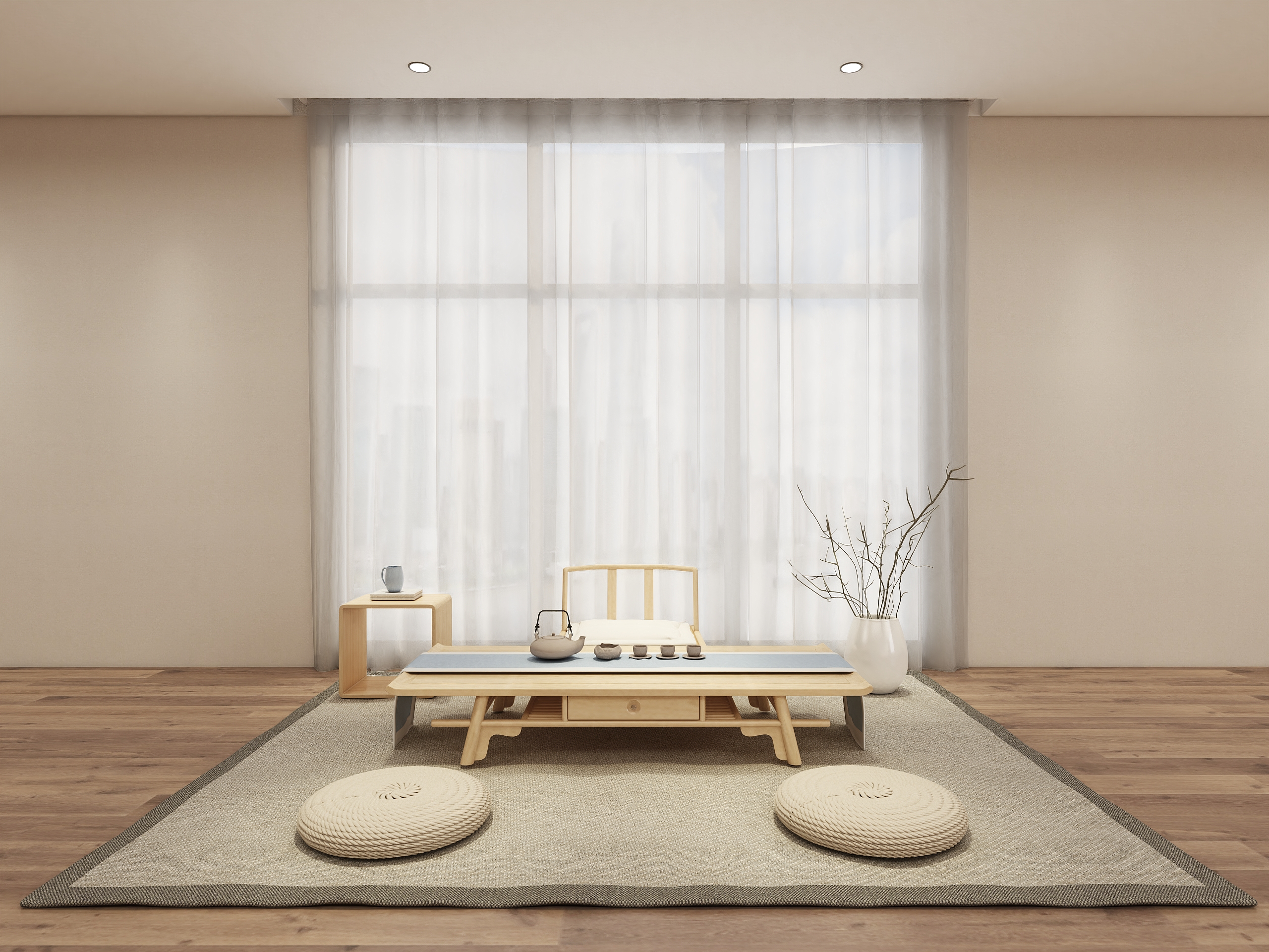 Japanese tea table combination