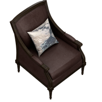American leather art single sofa