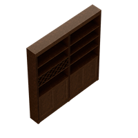 Chinese wooden wine cabinet