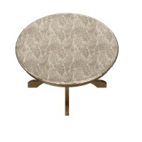 European stone dining table