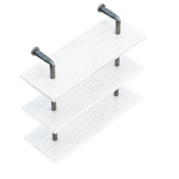 Industrial wind shelf