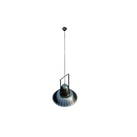 Industrial wind wrought iron chandelier