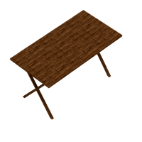 Nordic straight straight desk