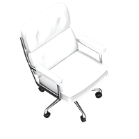 Modern leather art office chair
