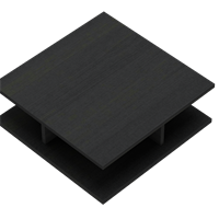 Modern wooden coffee table