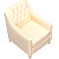 American leather art single sofa