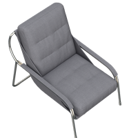 Modern fabric lounge chair