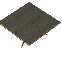 Modern wooden coffee table