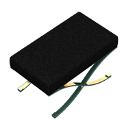 Modern fabric foot pedal