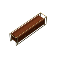 Modern wooden TV cabinet