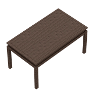 Chinese solid wood dining table