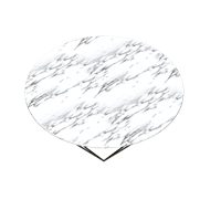 Modern marble coffee table