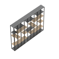 Modern metal decorative frame