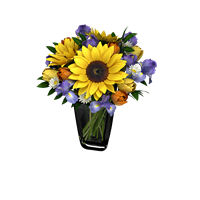 Desktop Floral - Glass Flower