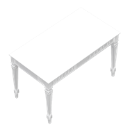 European makeup table