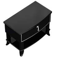 Modern bedside table