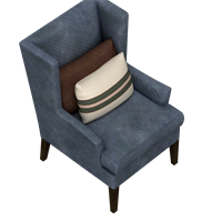 Modern fabric single sofa