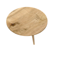 Modern wooden coffee table