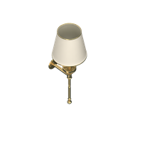 Modern metal wall light